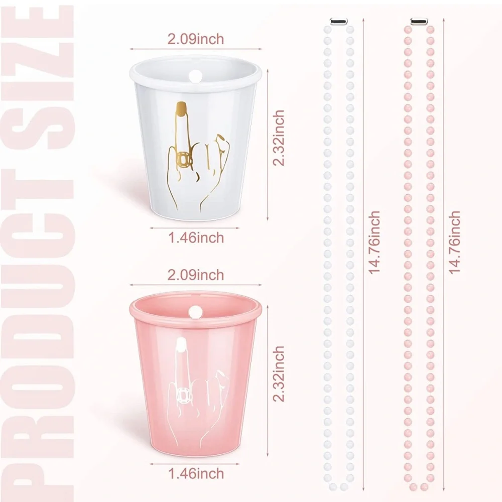 Bachelorette shot cups